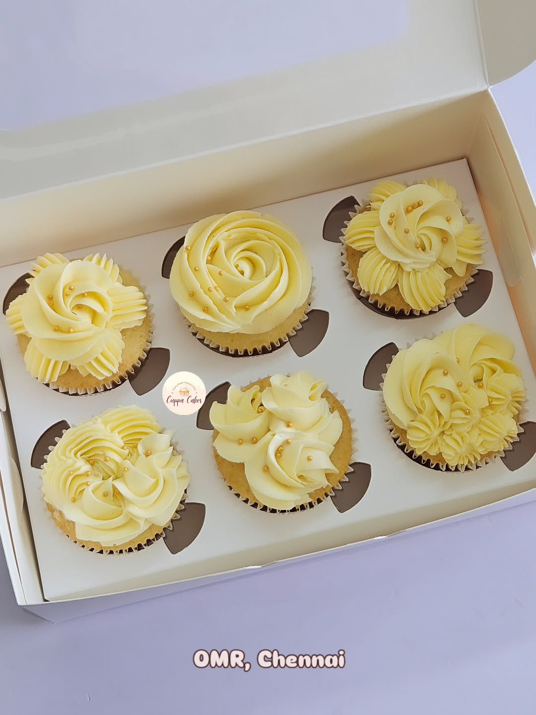 Vanilla buttercream cupcakes